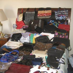 Women's/Ladies' purses, designer, evening bags, backpacks, and wallets!